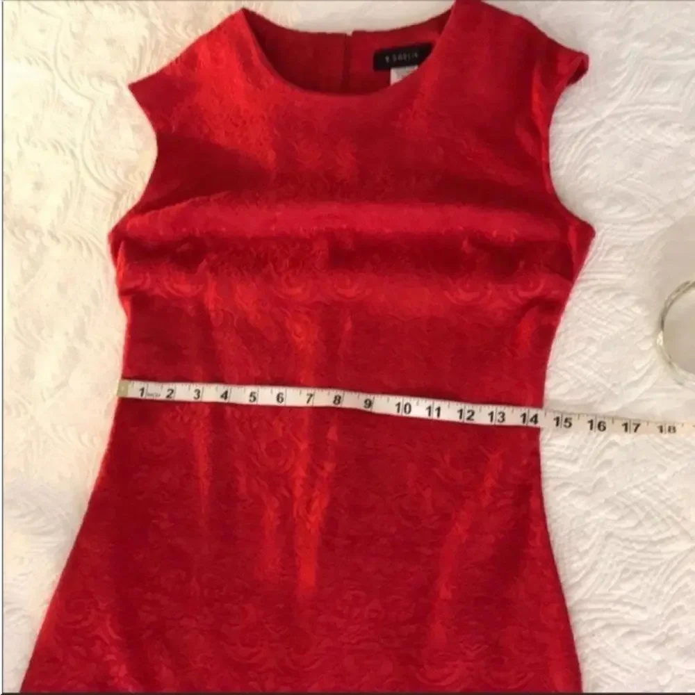 B. Darlin Sleeveless Mini Dress Size 10 Red Women’s‎
